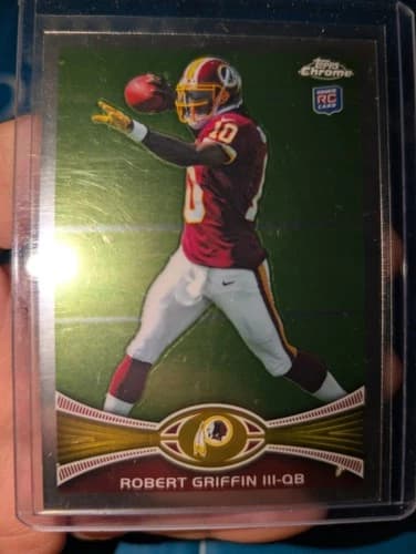 2012 Topps Chrome Robert Griffin III Rookie Card #200