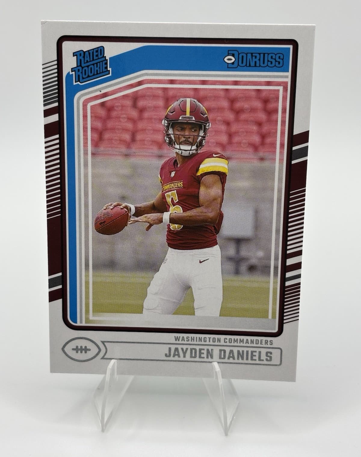 2024 Panini Donruss Jayden Daniels Rookie Card #389