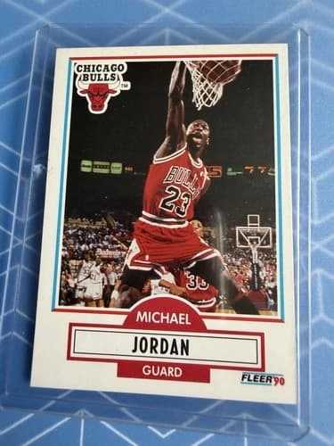 1990-91 Fleer Michael Jordan #26