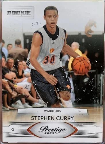 2009-10 Panini Prestige Stephen Curry Rookie Card #207