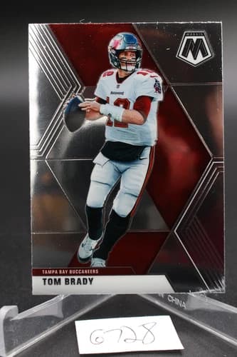2020 Panini Mosaic Football Tom Brady Card #135