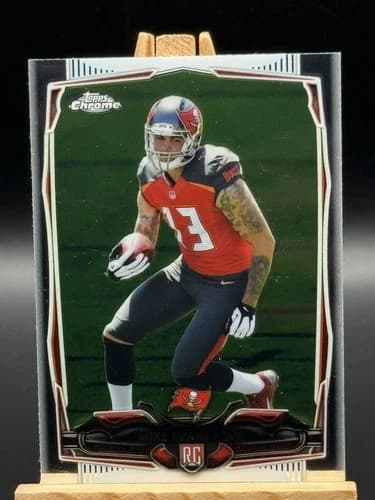2014 Topps Chrome Football Mike Evans Rookie Card #185