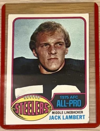 1976 Topps Jack Lambert Rookie Card #220