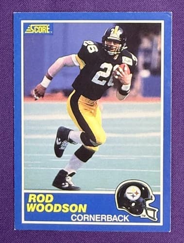1989 Score Rod Woodson Rookie Card #78