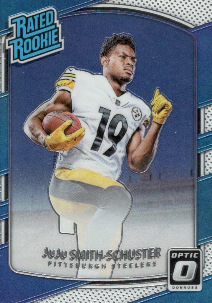 2017 Donruss Optic JuJu Smith-Schuster Rookie Card #176