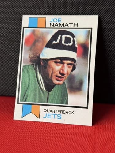 1973 Topps Joe Namath Card #400