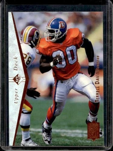 1995 SP Terrell Davis Rookie Card #130