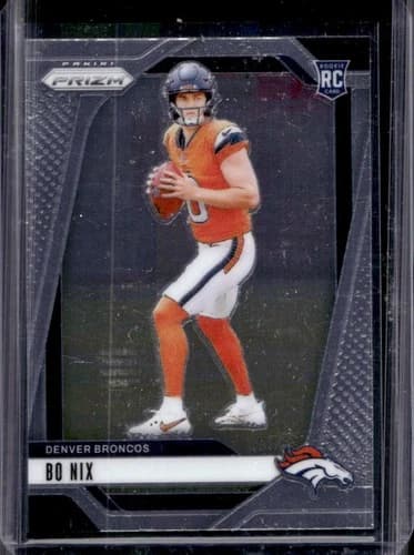 2024 Panini Prizm Bo Nix Rookie Card #309