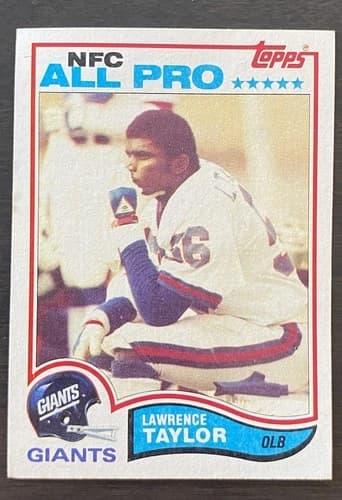 1982 Topps Lawrence Taylor All-Pro Rookie Card #434