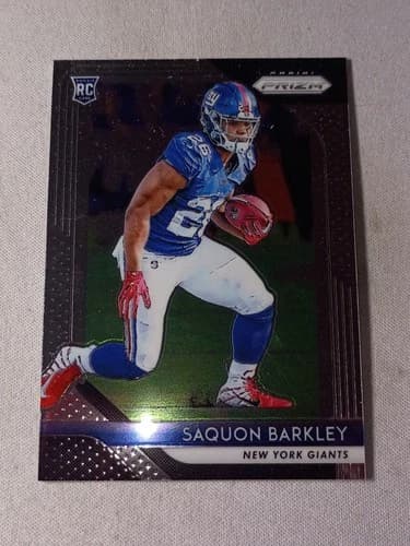 2018 Panini Prizm Saquon Barkley Rookie Card #202