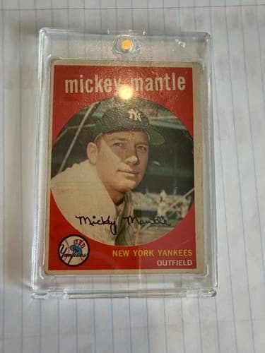 1959 Topps Mickey Mantle #10