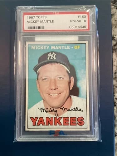 1967 Topps Mickey Mantle #150