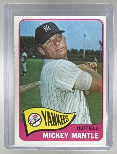 1965 Topps Mickey Mantle #350