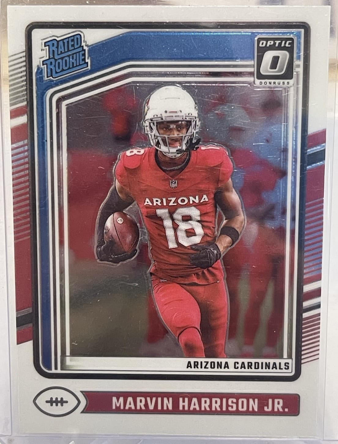 2024 Donruss Optic Marvin Harrison Jr. Rated Rookie Card #276