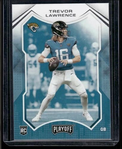 2021 Playoff Trevor Lawrence Rookie Card #201