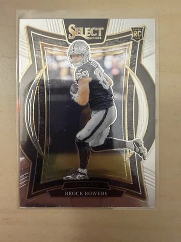 2024 Panini Select Brock Bowers Concourse Rookie Card #31