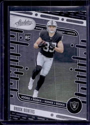 2024 Panini Absolute Brock Bowers Rookie Card #113