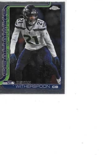 2025 Topps Chrome Football Devon Witherspoon Card #277