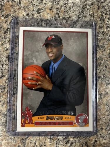 2003-04 Topps Dwyane Wade Rookie Card #225