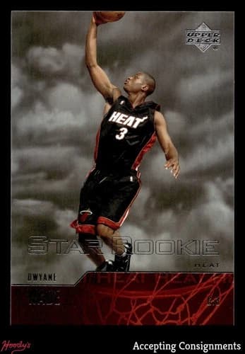 2003-04 Upper Deck Dwyane Wade Star Rookie Card #305