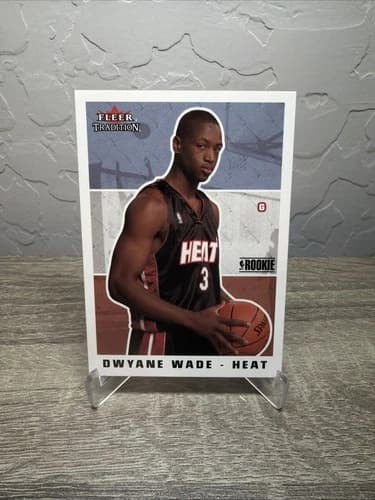 2003-04 Fleer Tradition Dwyane Wade Rookie Card #265