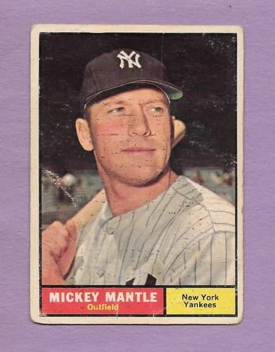 1961 Topps Mickey Mantle #300