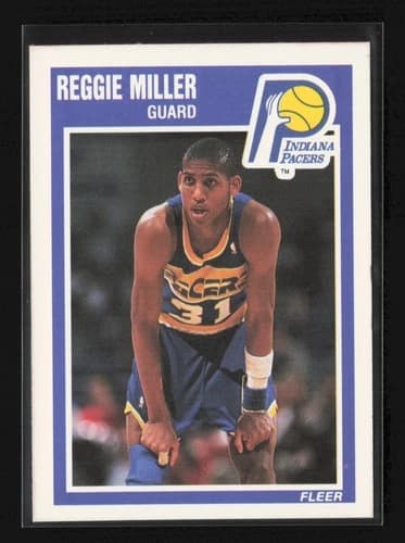 1989 Fleer Reggie Miller #65