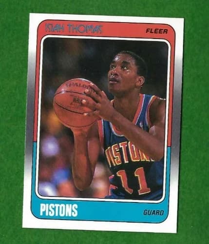 1988 Fleer Isiah Thomas #45