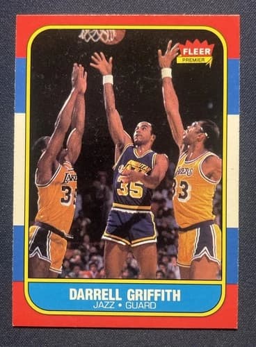 1986 Fleer Darrell Griffith #42