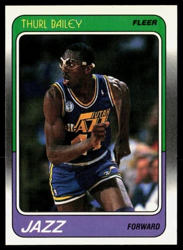 1988 Fleer Thurl Bailey #111