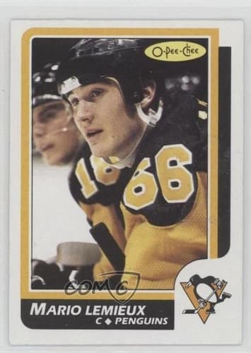 1986-87 O-Pee-Chee Mario Lemieux #122