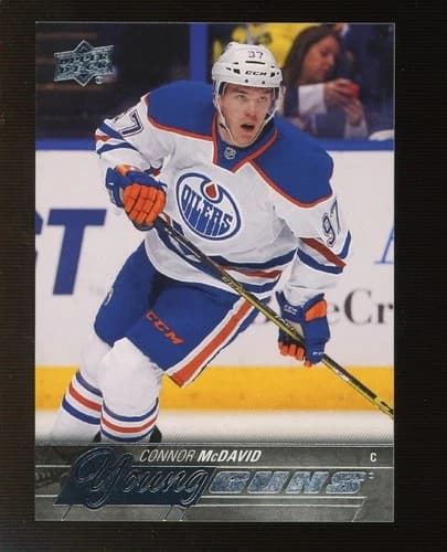 2015-16 Upper Deck Connor McDavid Rookie Card #201