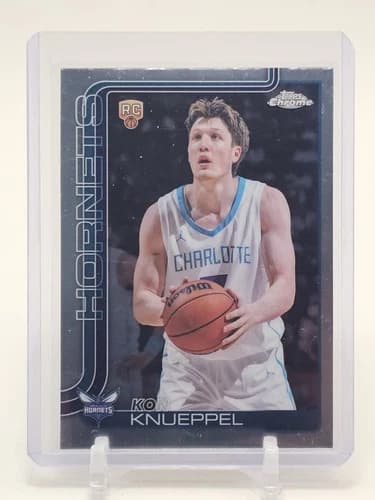 2025-26 Topps Chrome Basketball Kon Knueppel Rookie Card #254
