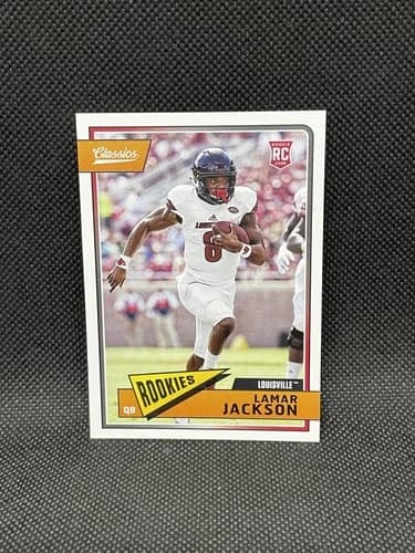 2018 Panini Classics Lamar Jackson Rookie Card #209