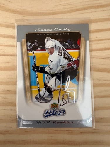 2005-06 Upper Deck MVP Sidney Crosby Rookie Card #393
