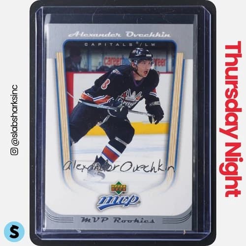 2005-06 Upper Deck MVP Alexander Ovechkin Rookie Card #394