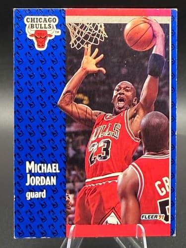 1991-92 Fleer Michael Jordan #29
