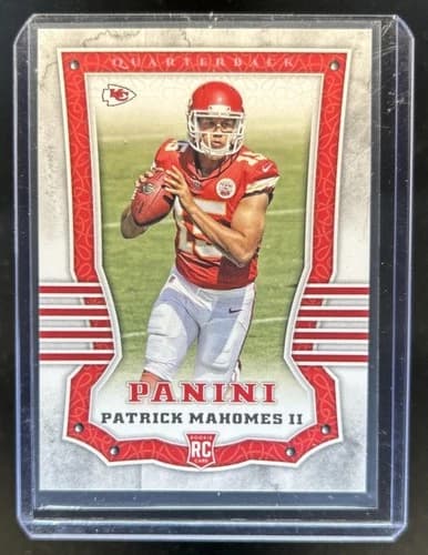 2017 Panini Patrick Mahomes II Rookie Card #104