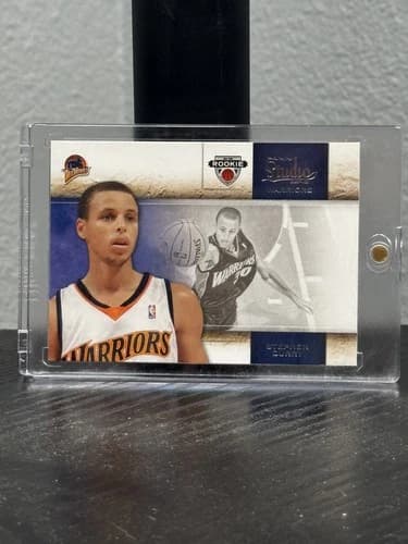 2009-10 Panini Studio Stephen Curry Rookie Card #129