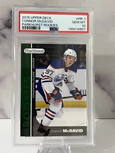 2015-16 Upper Deck Parkhurst Rookies Connor McDavid Rookie Card #PR-1