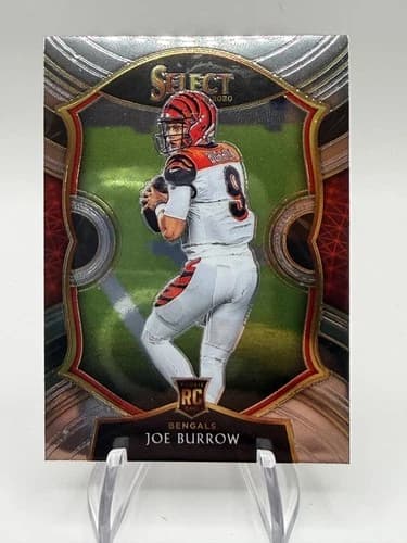 2020 Panini Select Concourse Joe Burrow Rookie Card #46