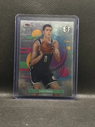 2025 Topps Finest Egor Dëmin Uncommon Rookie Card #108