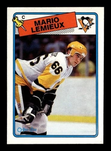 1988-89 O-Pee-Chee Mario Lemieux #1