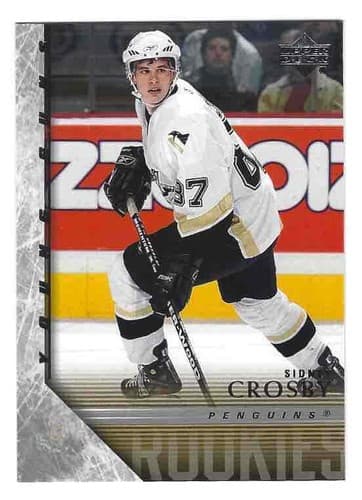 2005-06 Upper Deck Sidney Crosby Rookie Card #201