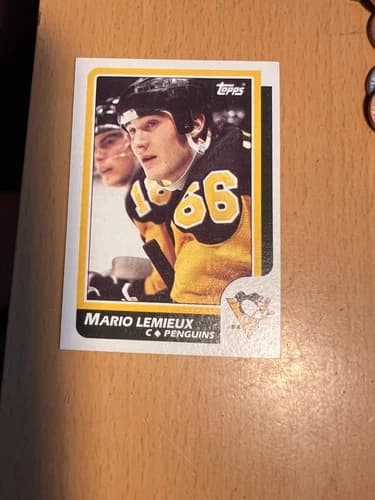 1986-87 Topps Mario Lemieux #122