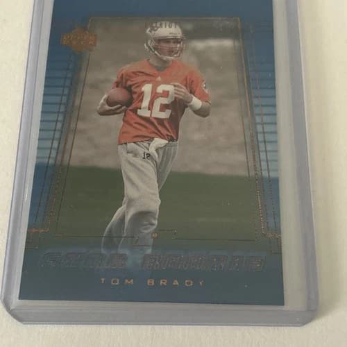 2000 Upper Deck Tom Brady Rookie Card #254