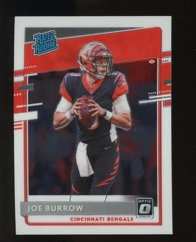 2020 Panini Donruss Optic Joe Burrow Rookie Card #151