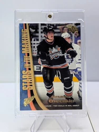 2005-06 Upper Deck Stars in the Making Alexander Ovechkin Rookie Card #SM2