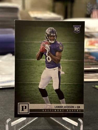 2018 Panini Lamar Jackson Rookie Card #309