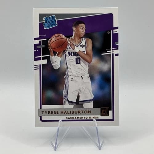 2020 Panini Donruss Tyrese Haliburton Rookie Card #231